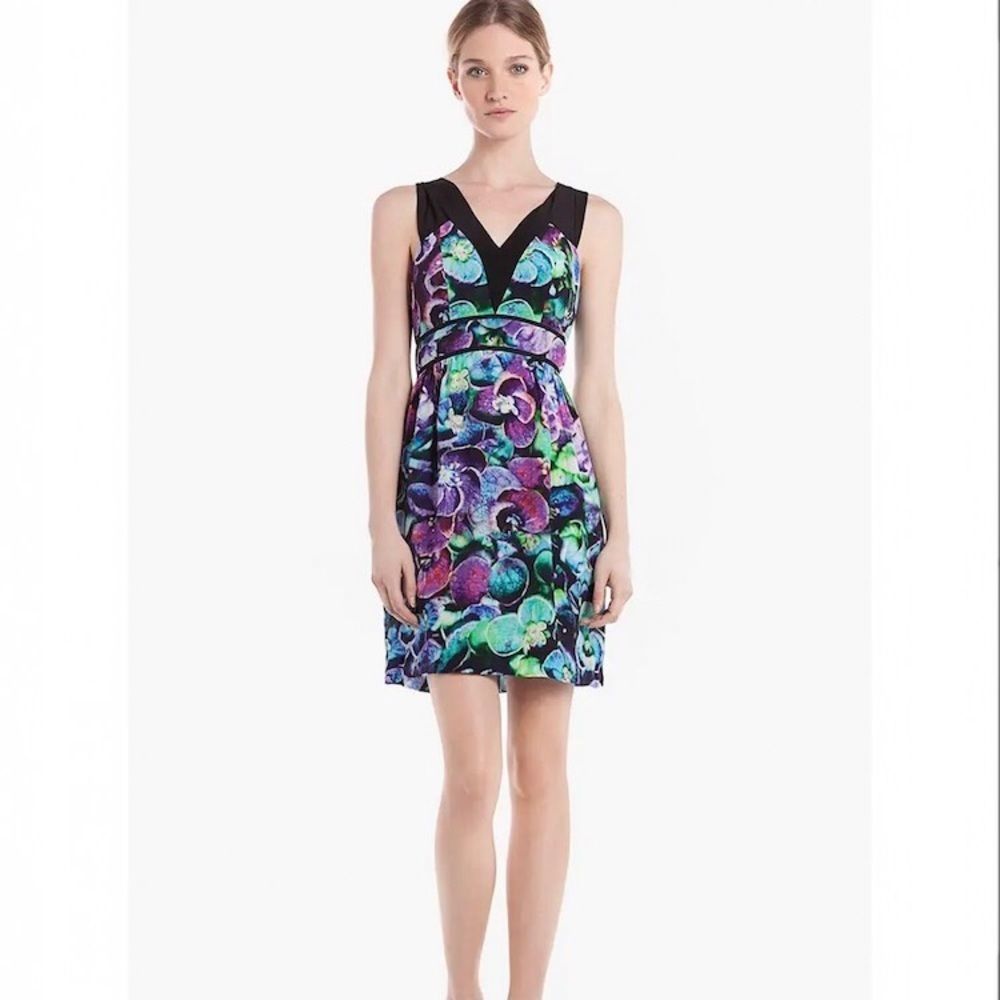 SANDRO 'Raisin' Silk Sheath Dress size 3